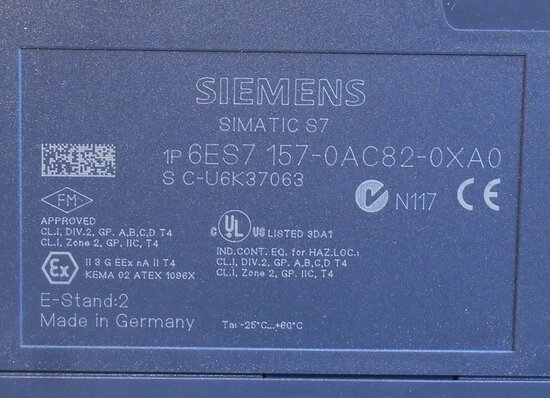 Siemens Simatic S7 6ES7 157-0AC82-0XA0 DP/PA Coupler