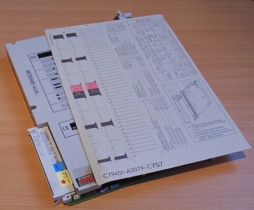 Siemens simatic S5 Analog Input Module 6ES5460-4UA13