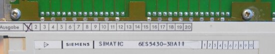 Siemens simatic digital input module 32DI 24VDC 6ES5430-3BA11