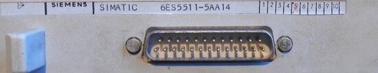 Siemens Simatic S5 PG Interface Module AS511 6ES5511-5AA14