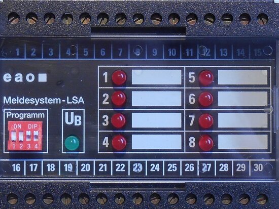 EAO LSA 08-511002 reporting system LSA LSA 08,511,002