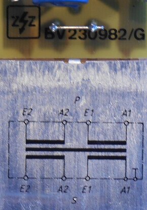 Zöllner NFLU 1:1 600:600 trafo transformator