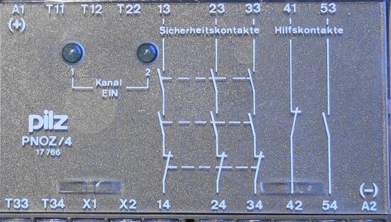 Pilz PNOZ S4 24VDC 3S1S10 474 995 relays Safety Relays (used)