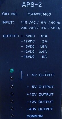 Tadiran Coral Power Supply APS 2 72440951400 power