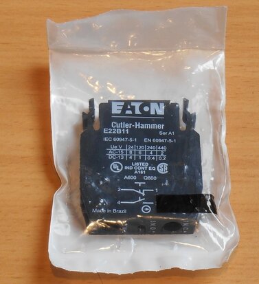 EATON HOLEC auxiliary switch 1NO + 1NC QSA 6028293