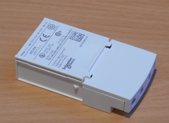 Schneider Electric blok met 2 hulpcont. 1NO+1NC TE LUFN11 Opzetbaar en integreerbaar