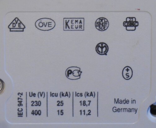 ABB Circuit breaker S202M C6 C6 2P