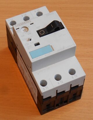 Siemens motor protection switch 3P 0,45-0.63A 3RV1011-0GA15