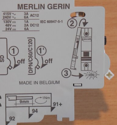 Schneider Electric 26927 Sd foutsignaleringscontact 