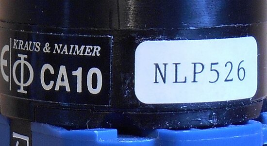 Kraus & Naimer CA10 NLP526 schakelaar 10A CA10NLP526