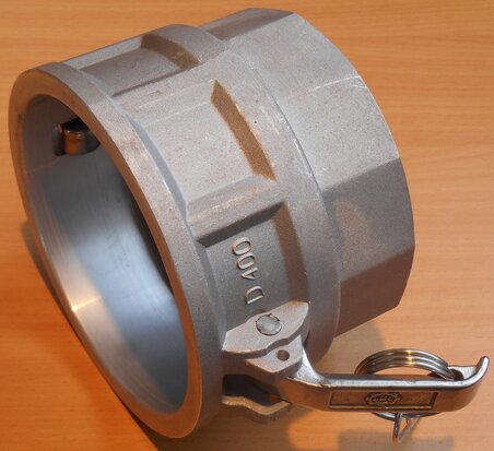 Aluminum camlock coupling BSPP female D400 (4 ")