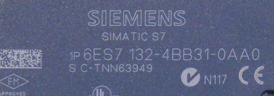 Siemens 6ES7 132-4BB31-0AA0 electronic modules for ET 200S