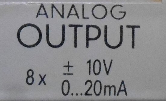 Siemens 6ES5 470-7LA12 Analog Output Module 8AO