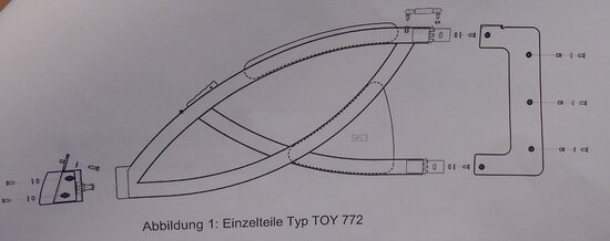 IWS S-006 heftruck chauffeursbeveiling incl. TOY-772 bevestigingsonderdelen voor Toyota