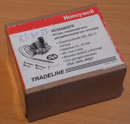 Honeywell V5335A2632TR modulec modulerende servo gasregelthermostaat