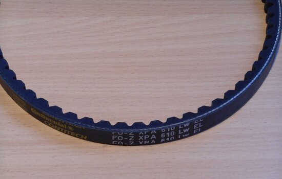 ContiTech XPA 640 v notched belt, width 13mm height 9mm LW LE