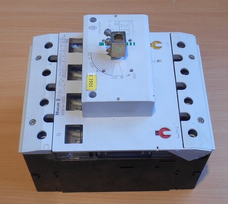 Moeller NZM74-100S vermogenschakelaar 3P+1N 100