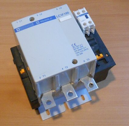 Telemecanique LC1F185 contactor 3P 185A magneetschakelaar