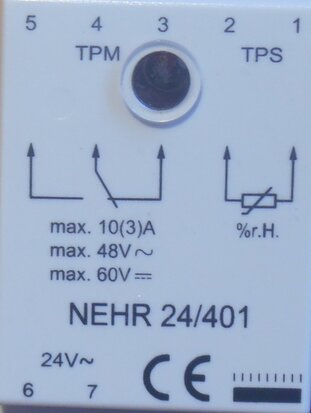 Alre NEHR 24/401 condensatie Controle melder D4780564 Taupunktmelder