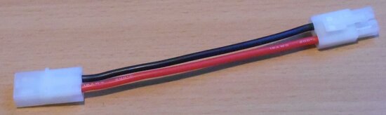 Accu Kabel Tamiya-stekker mannelijk-vrouwelijk 16AWG 2.50 mm²
