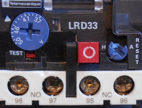 Schneider Electric LRD3357 thermisch relais 37-50A Thermische overbelastingsrelais LRD33