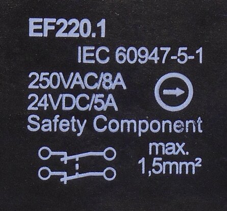 Schmersal EF220.1 Contact Block 2NC