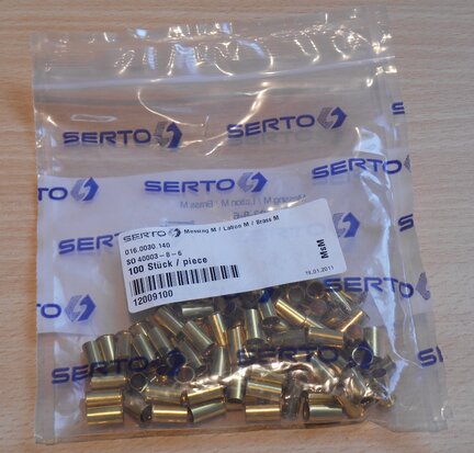 Serto SO-40003-8-6 steunhuls 016.0030.140 (100 stuks)