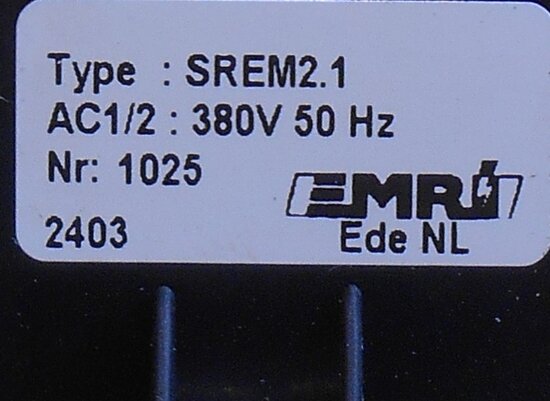 Emri SREM2.1 rem unit print 400V tbv. Srem pri (incl. handleiding)