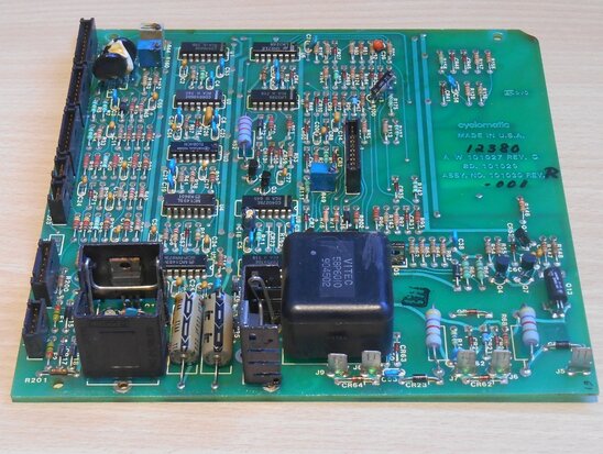 Poncon Cyclomatic 101030 circuit board 101030-001 rev. R control card
