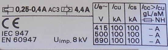 Allen Bradley CAT 140-MN-0040 motor starter