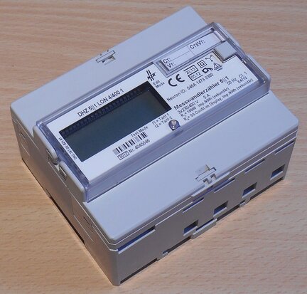 DHZ transducer counter 5 II 1 LON 4/400 1 Messwandlerzähler