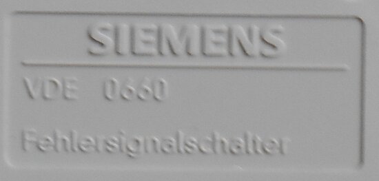 Siemens 5SX9200FS hulpcontact 5SX9200 1NO+1NC