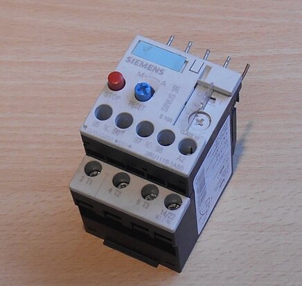 Siemens 3RU1116-1AB0 Thermal overload relay Range 1-16A