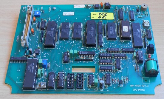 Stienen PCS-8600a CPU circuit board