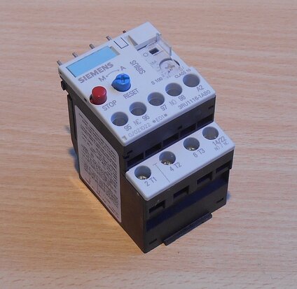Siemens 3RU1116-1AB0 thermisch overbelasting relais 1,1-1,6A 1NC+1NO
