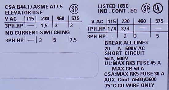 Siemens 3RT2015-1AP01 contactor 3P 1NO 230V 18A