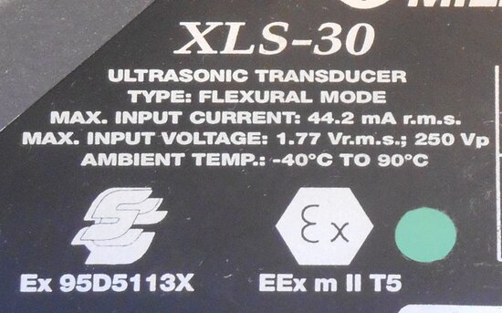 Milltronics XLS-30 Ultrasonic Transducer 10M XLS30
