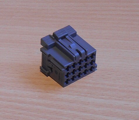 TE Connectivity 1-967623-6 Busbehuizing connector JPT 15 polen 5mm