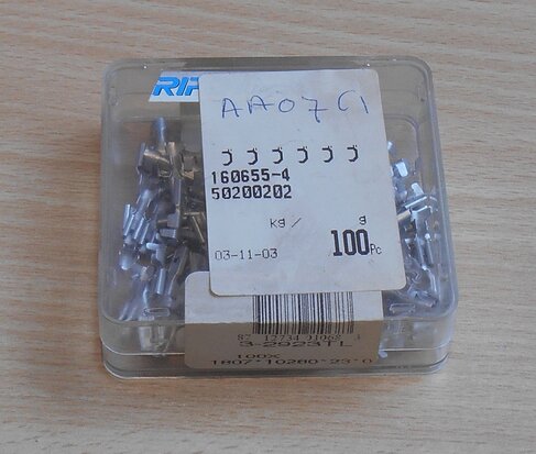 TE Connectivity 160655-4 Terminals Recpt 2.79 x 0.79 mm (100 pieces)