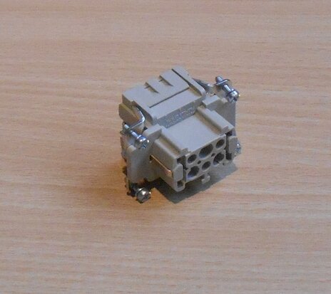 Harting 09330062702 female connector 6P Han 6E-F-C