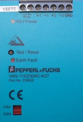 Pepperl+Fuchs VAN-115/230AC-K27 AS-Interface power supply 238626