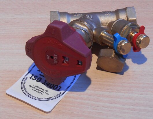 TA 52 151-620 balancing valve STAD PN20 3/4" 2 x female thread