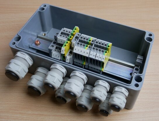 Schenck VAK 28051 Aansluitdoos met 16 aansluitingen voor de aansluiting van motoren, V583561.B01