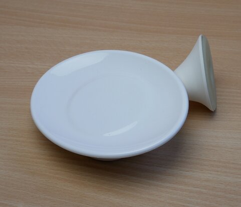 Handicare LI2633000602 soap dish with holder, white LI2633.0006-02