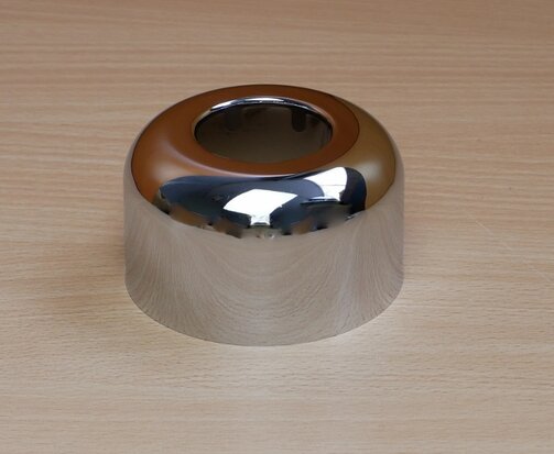 Viega 5711-545 siphon rosette brass chrome 50mm, bin. diam 40 mm 128722