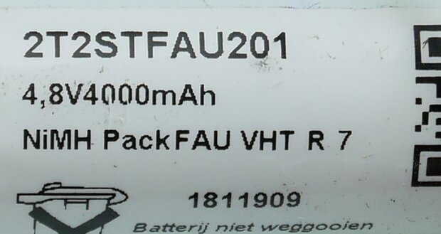 Saft 3STVTCs201 Battery pack Emergency lighting 3.6V 1600mAh
