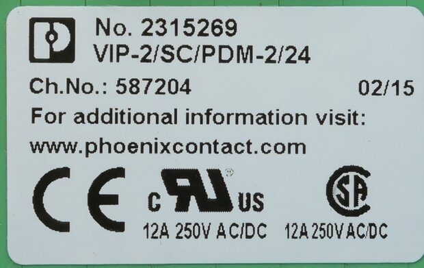 Phoenix Contact VIP-2/SC/PDM-2/24 Interface module 2315269