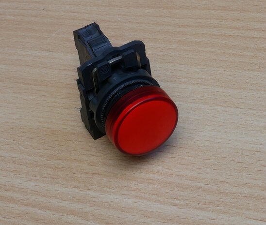 Telemecanique ZBV-M4 signal lamp LED red 230V