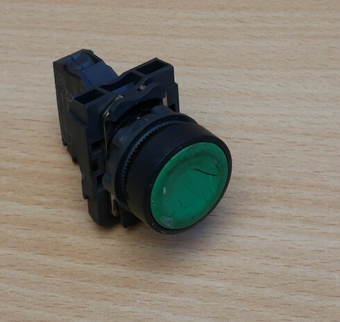 Telemecanique ZBE-101 button green NO contact