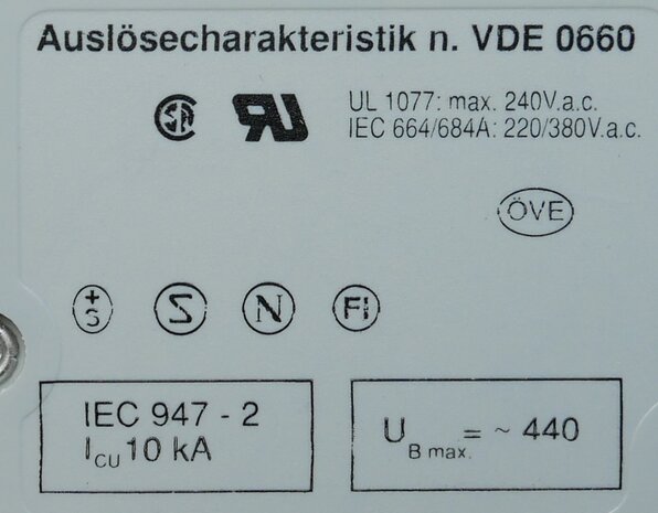 ABB S273-K10A installatieautomaat 3P 10 A